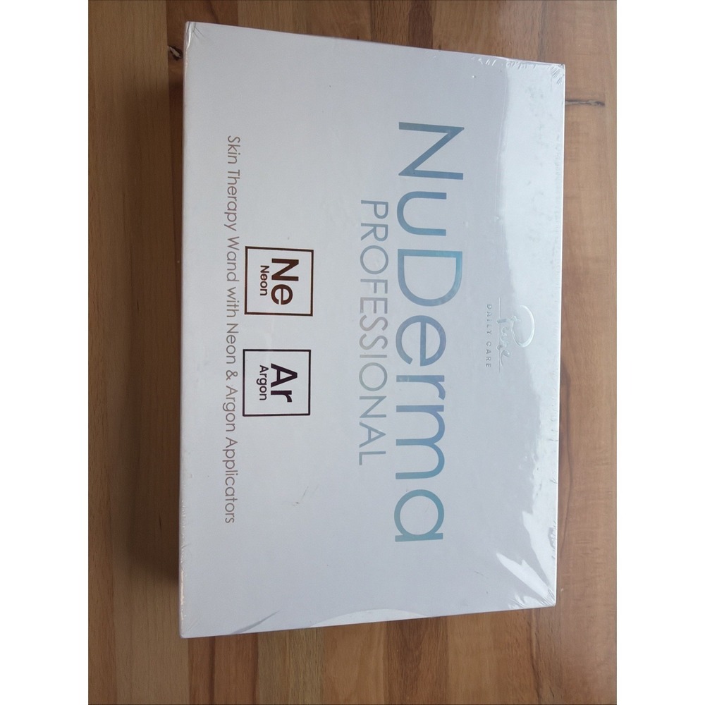 Pure Daily Care NuDerma Professional Skin Therapy Wand Machine with Neon & Argon